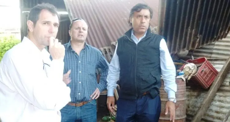 Eduardo Aparicio visita San Pedro