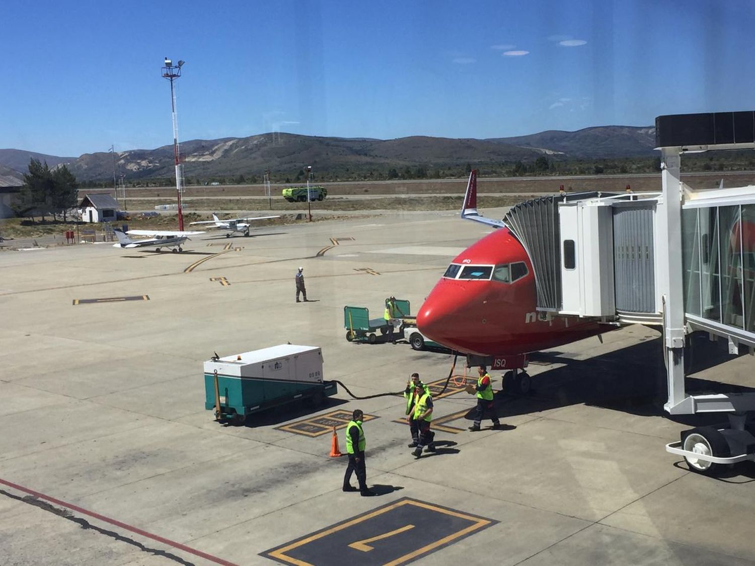 Norwegian Air Argentina inauguró sus vuelos a Bariloche