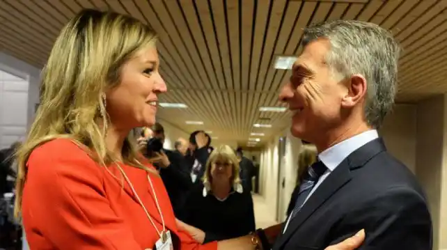 Máxima  Zorreguieta llega hoy al país y se reunirá con el presidente Macri