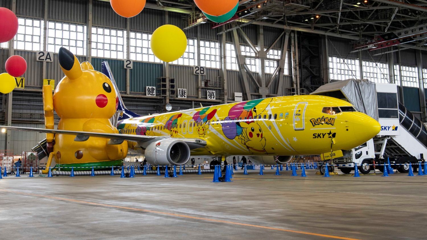 Skymark junto con Pokemon Co. presentan el regreso de Pikachu Jet