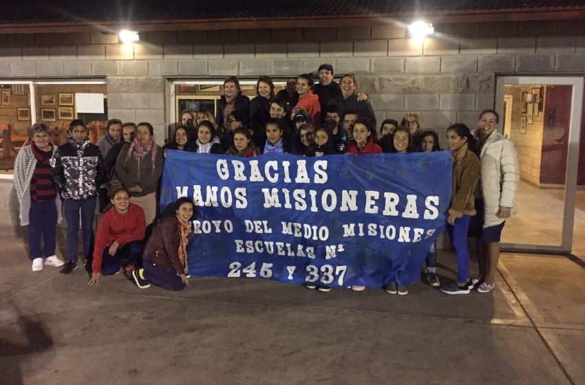 Manos Misioneras y Sporting, unidos en un trabajo solidario