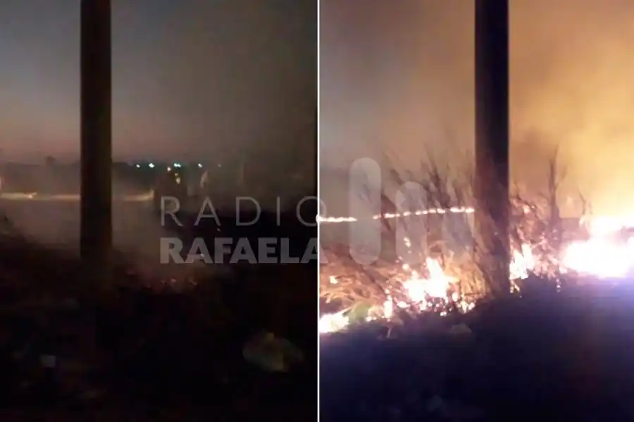 VIDEO | Otro nuevo gran incendio en pastizales en barrio Jardín