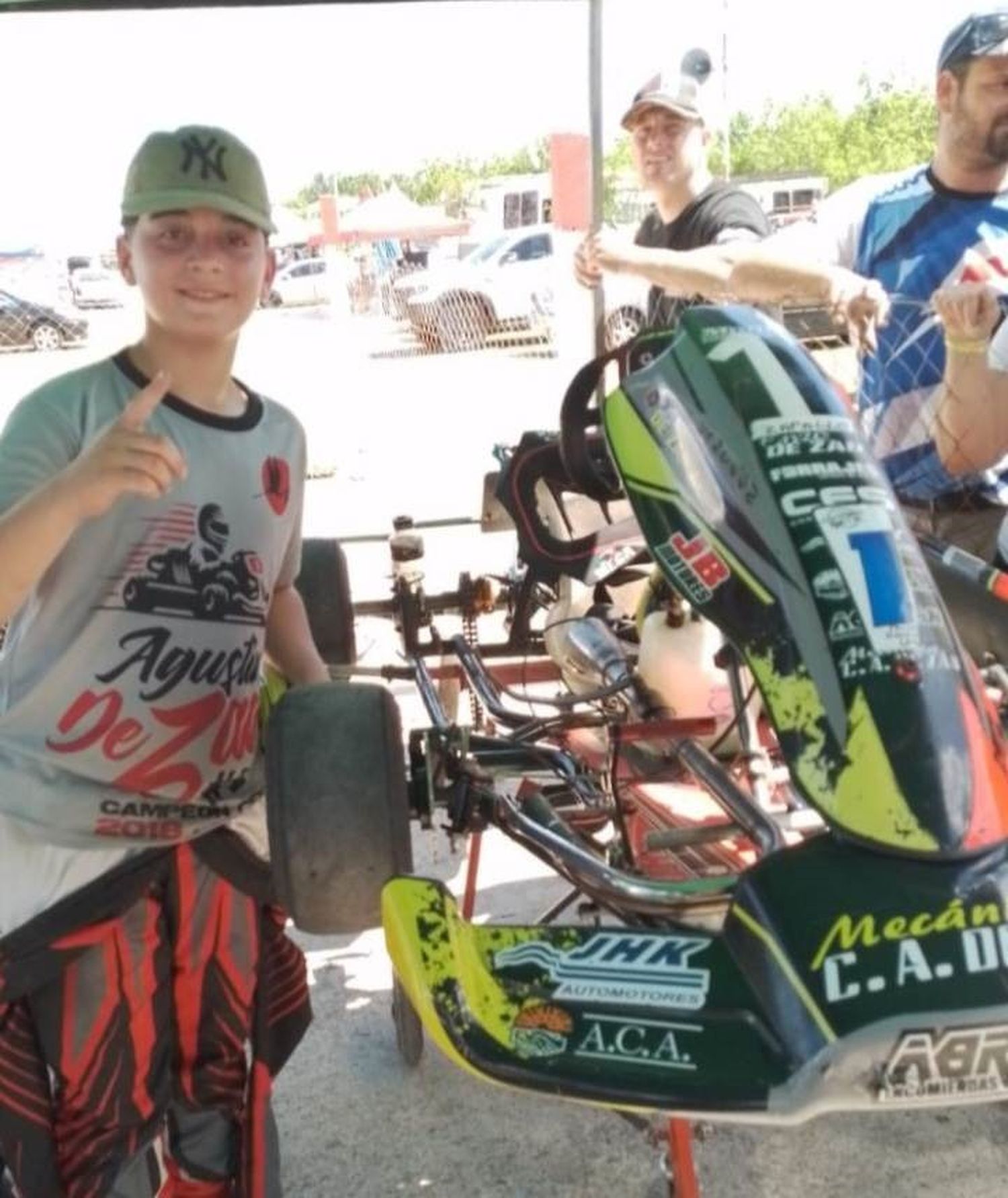 El actual campeón de la categoría Promocional 150 cc. Enzo De Zán de Gualeguay competirá en la  presente temporada en la  categoría 150 A