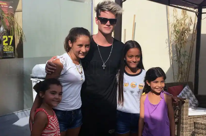 Lio Ferro compartió un momento inolvidable con sus fans