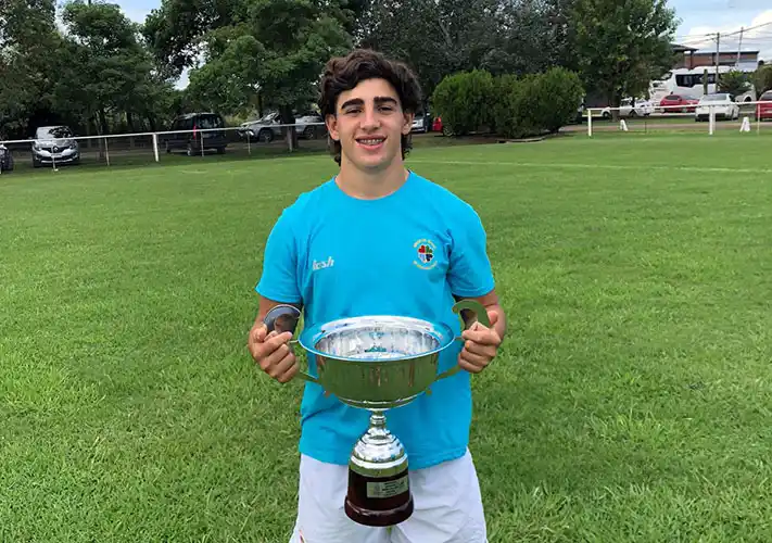 Joaquín Vitale logró el Nacional M-18 de Rugby en Santa Fe
