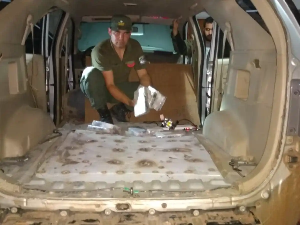 Secuestro de drogas en ruta 158: la pareja quedó detenida y la menor será trasladada a Misiones