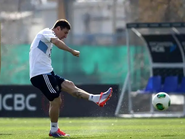 Messi arrancó la segunda etapa de su recuperación en Argentina