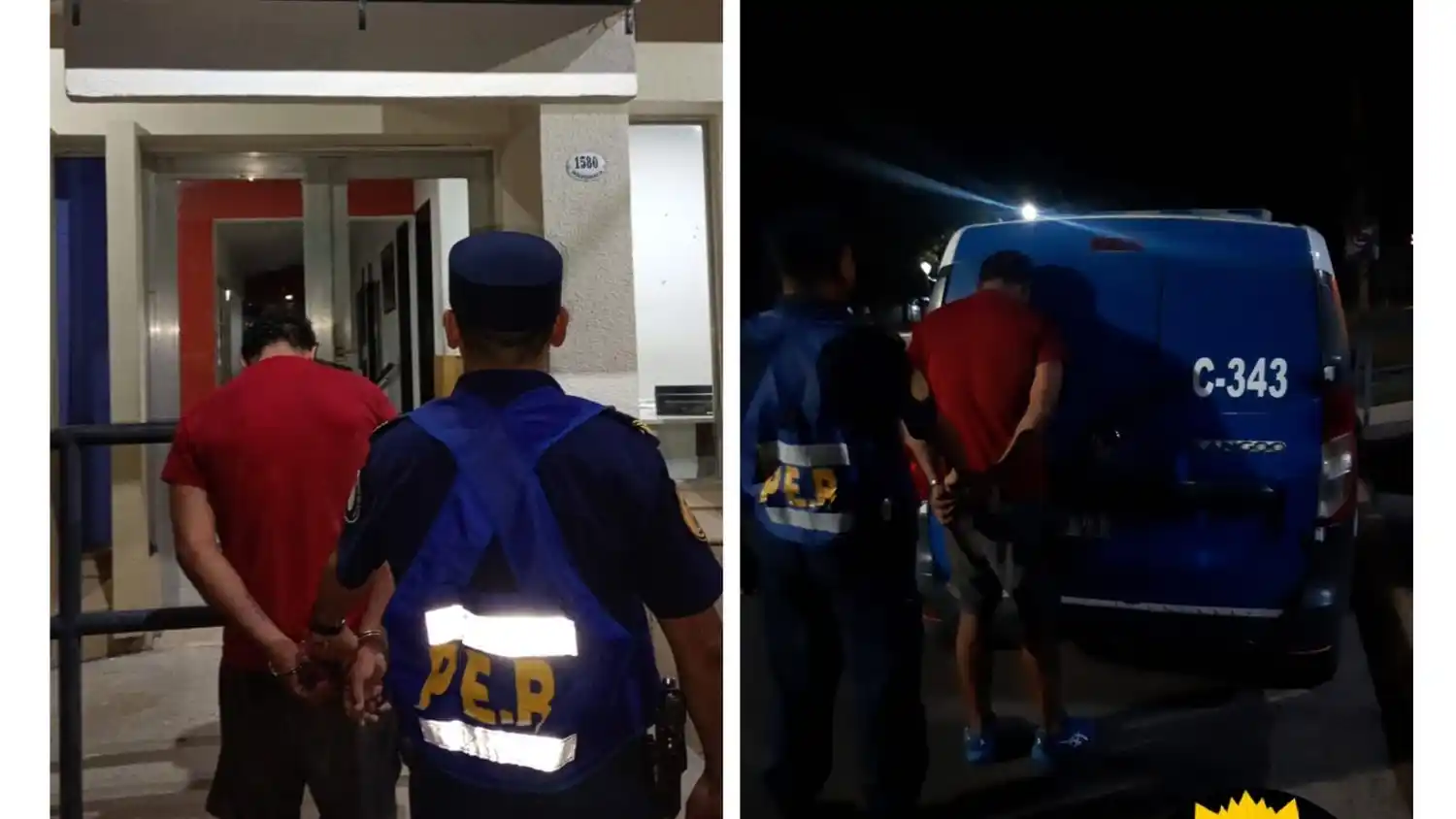 Crespo: un detenido por tentativa de robo y resistencia a la autoridad tras un violento episodio