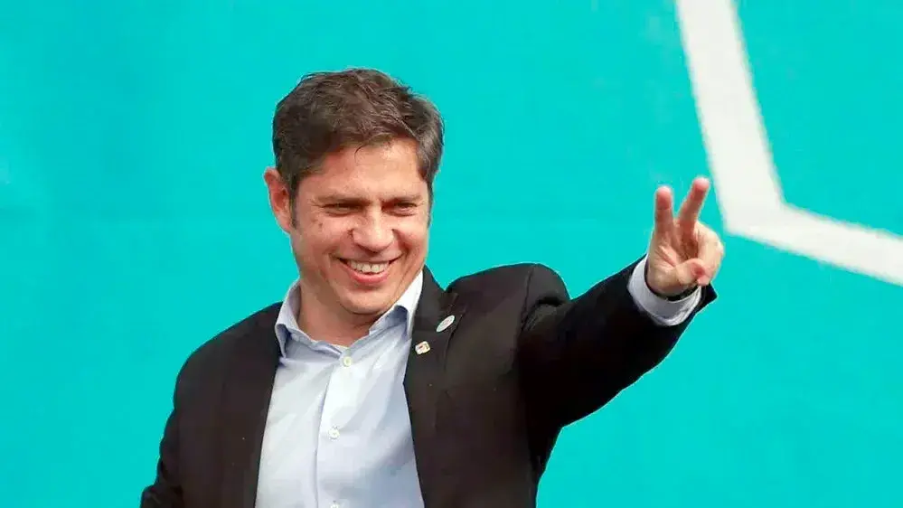El gobernador bonaerense Axel Kicillof.