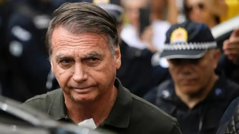 El ex presidente brasileño Jair Bolsonaro (Foto Archivo)