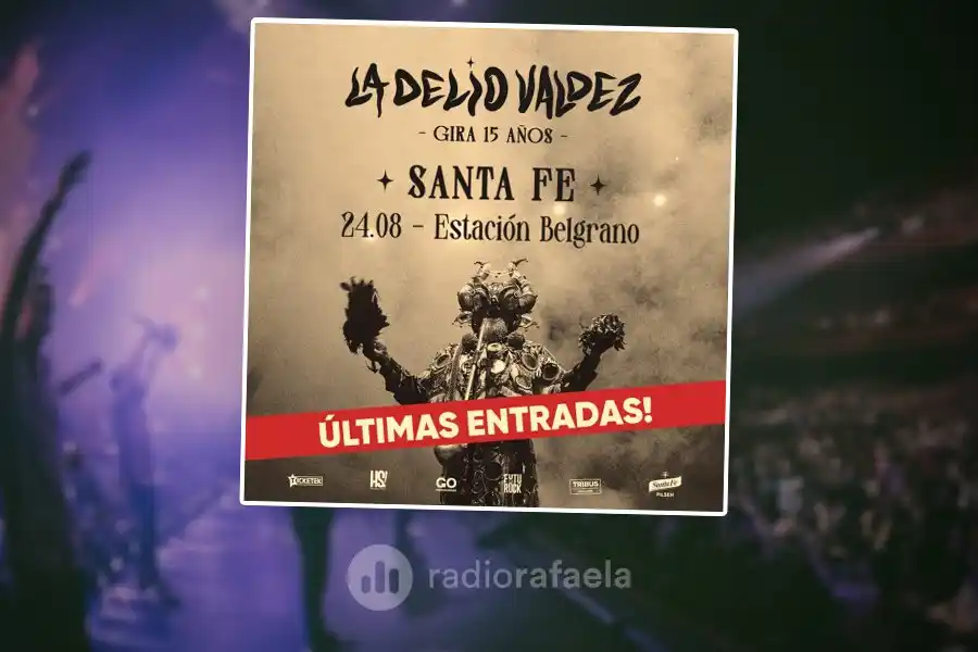 Santa Fe se prepara para festejar los 15 años de La Delio Valdez