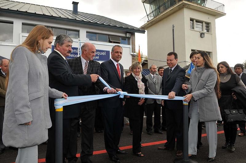 Inauguraron obras en el aeropuerto de Esquel