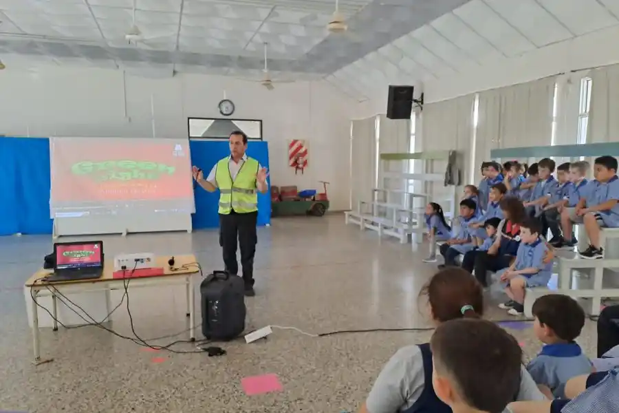 Los más pequeños se capacitaron en seguridad vial