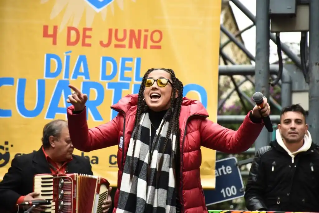 El Museo del Cuarteto festeja la efeméride con un escenario 360°emplazado en la intersección de Rivera Indarte y 9 de Julio.