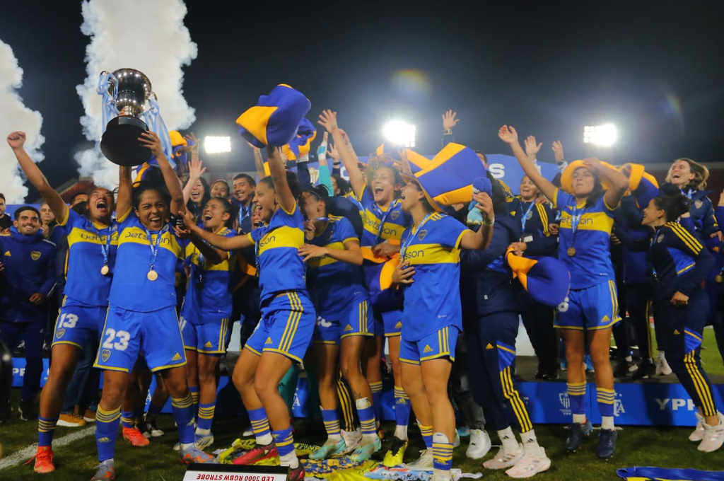Boca Juniors se consagró tricampeón del fútbol femenino