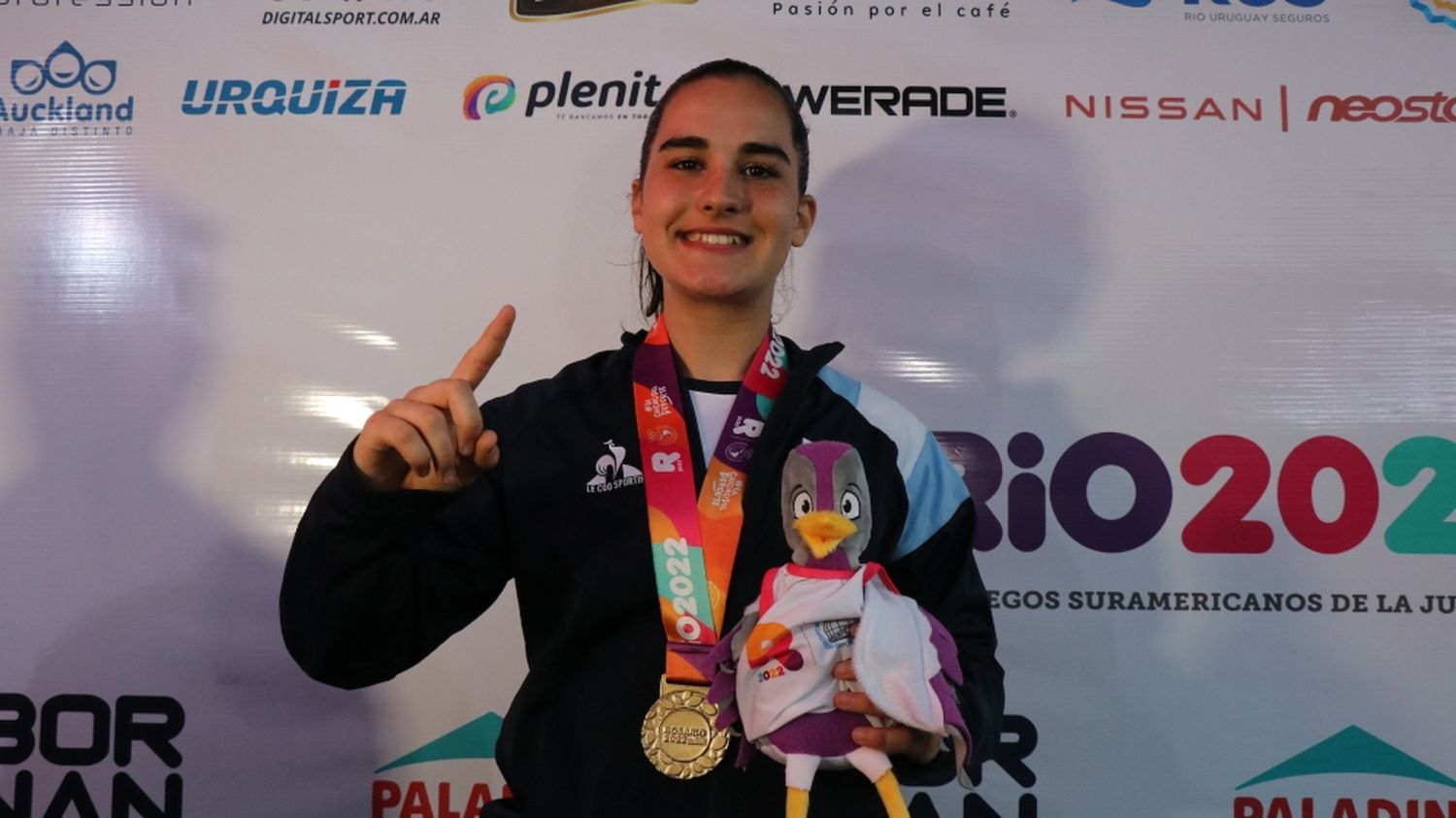 Oro para Mar del Plata en los Suramericanos con Federica Lagana