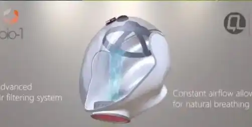 Casco Anti COVID un invento para prevenir contagios