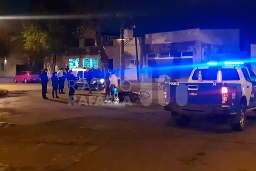 Una joven tuvo que ser traslada hacia el "Dr. Jaime Ferré" tras chocar con su motocicleta