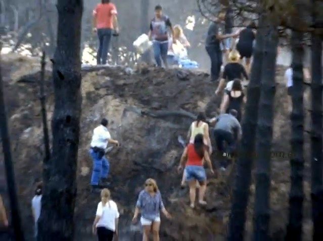 La increíble reacción de los vecinos en el incendio de Valeria del Mar