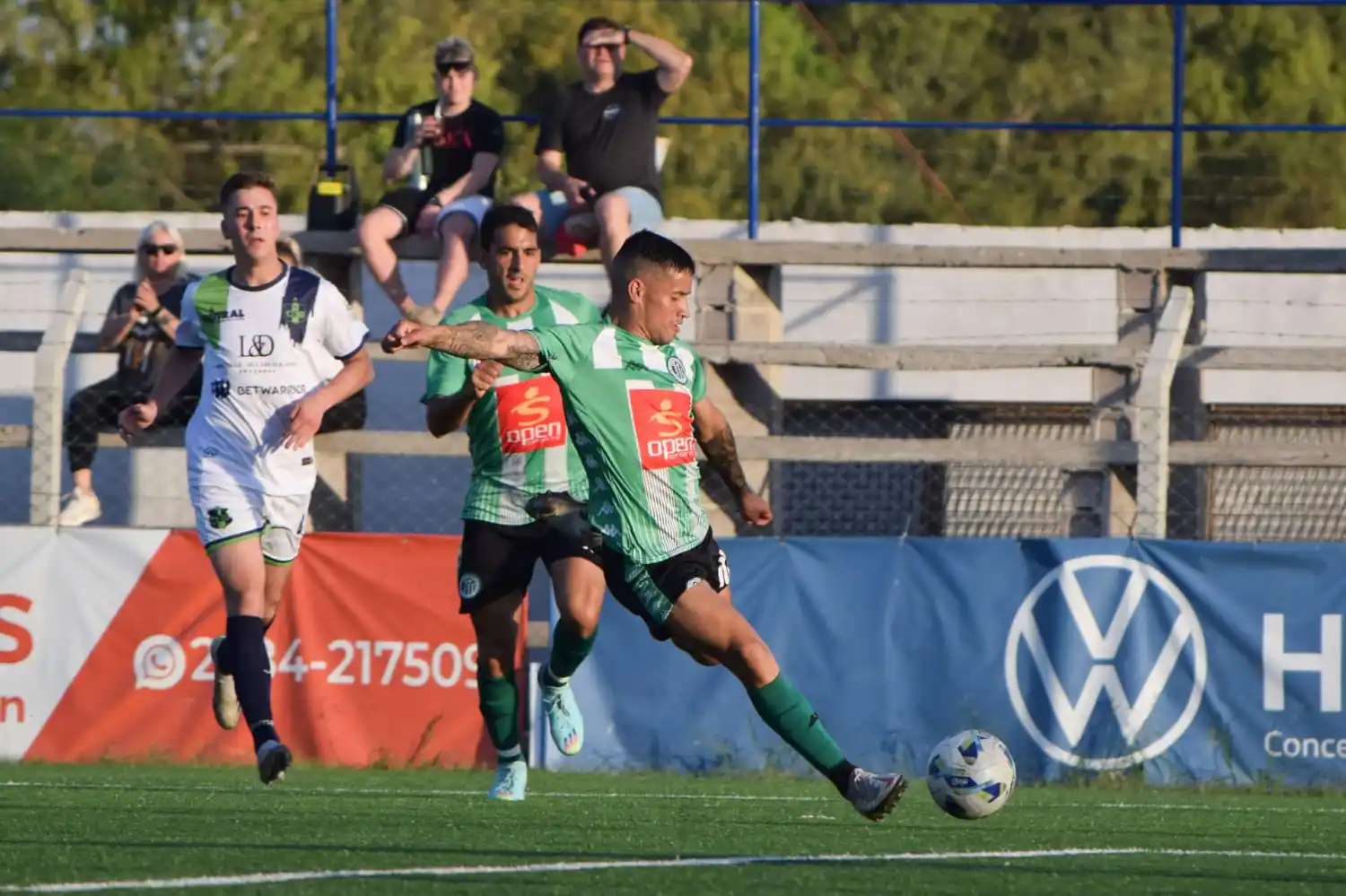 Kimberley sacó una buena diferencia en la ida