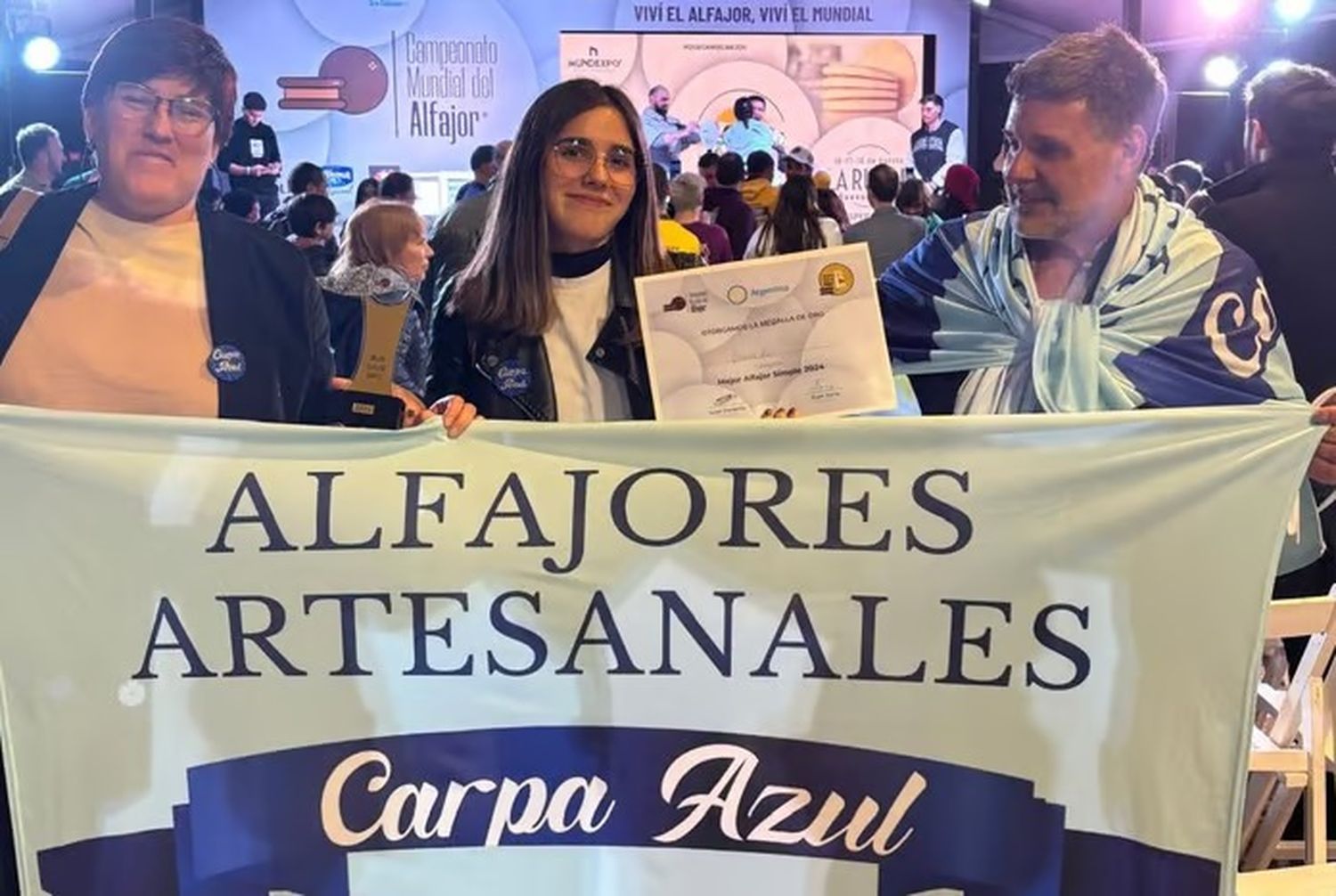 Una empresa familiar de Gualeguaychú se llevó el oro en el Campeonato Mundial del Alfajor