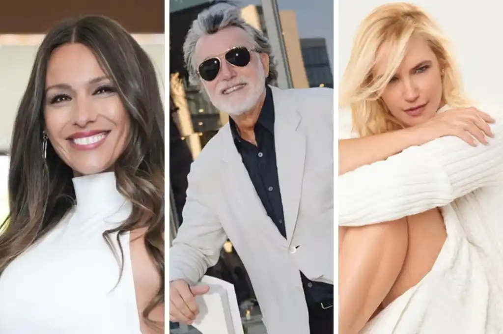 Pampita, Pancho Dotto y Valeria Mazza