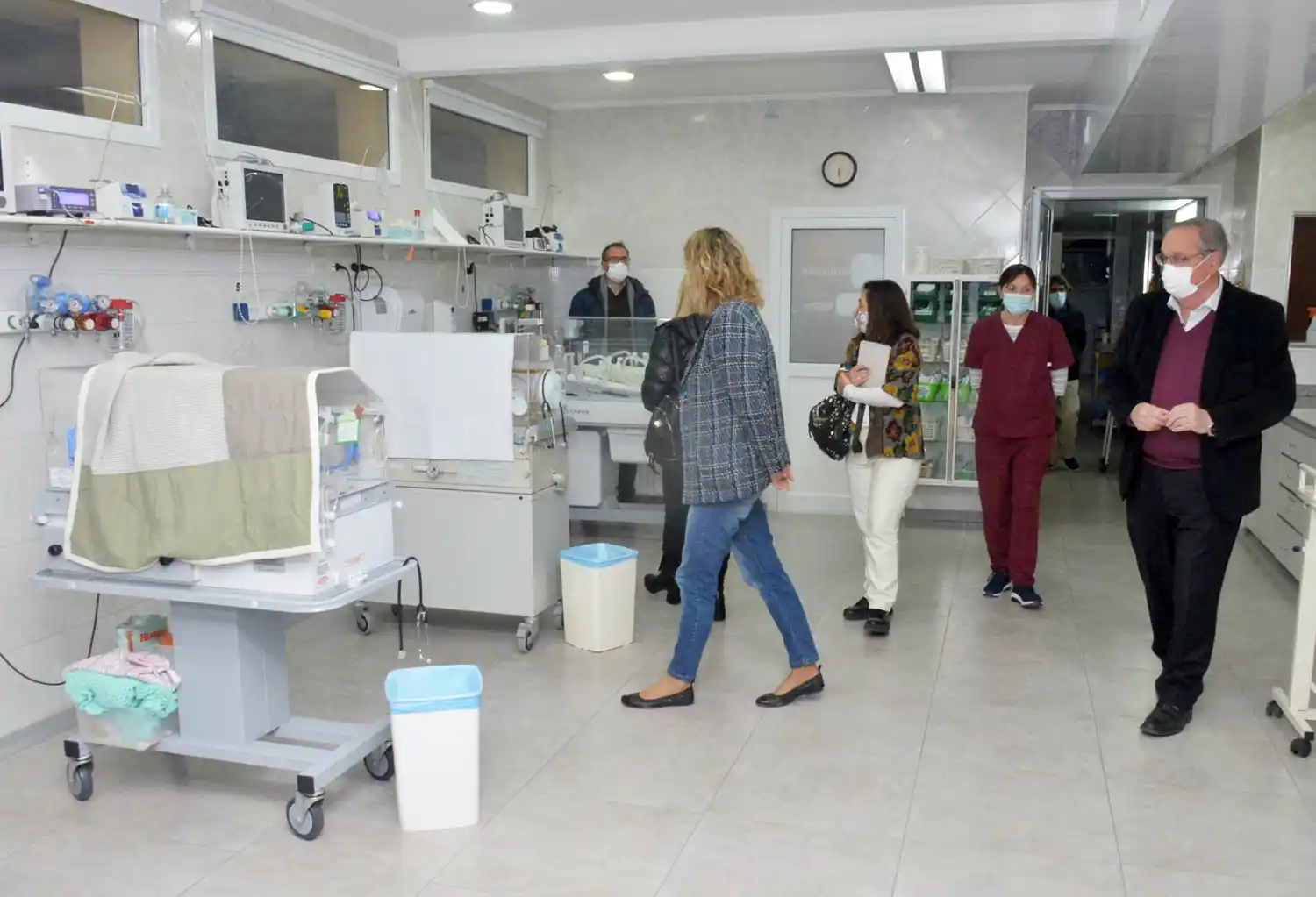 Seis servicios del Hospital Santamarina, con obras e inversiones