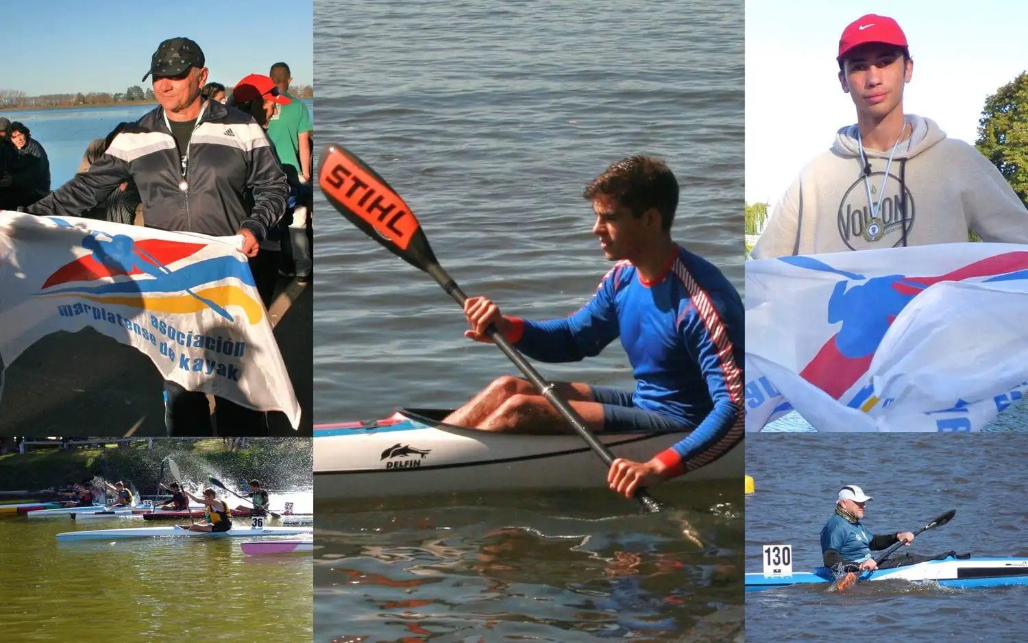 Cinco podios en Las Flores