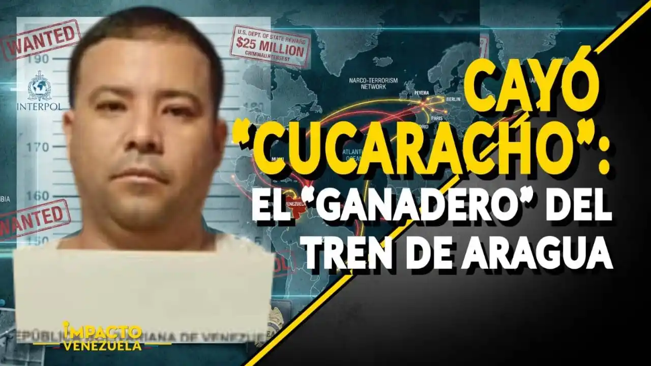 CAYÓ “CUCARACHO”: EL “GANADERO” DEL TREN DE ARAGUA