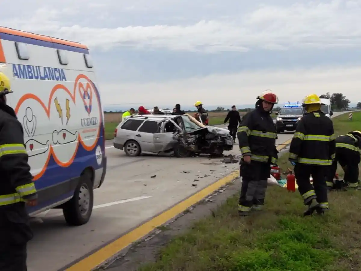 Dos heridos en la autovía 19 cerca de San Francisco 