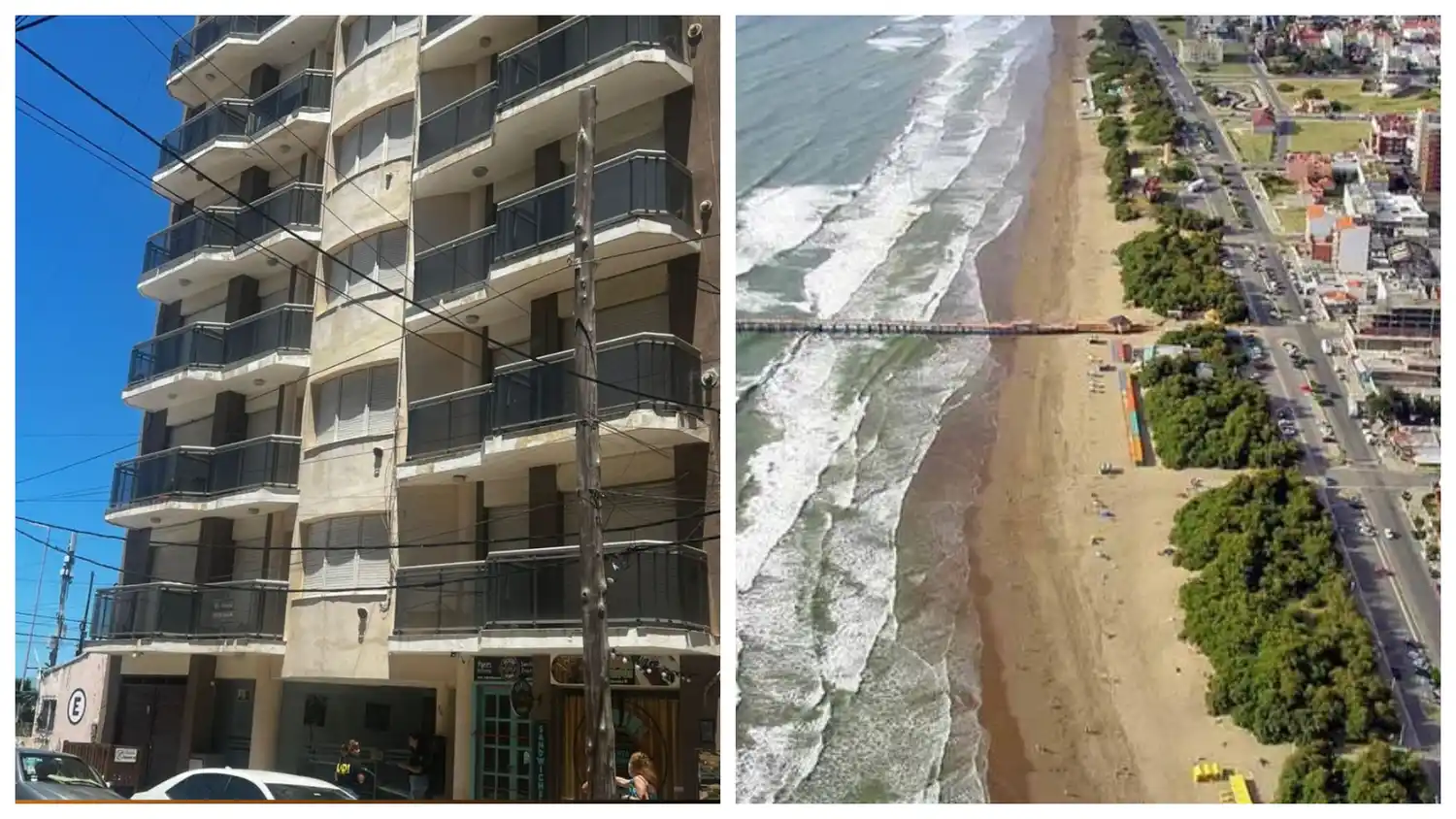 Navidad trágica en San Bernardo: una joven cayó desde un quinto piso y murió mientras vacacionaba en la costa