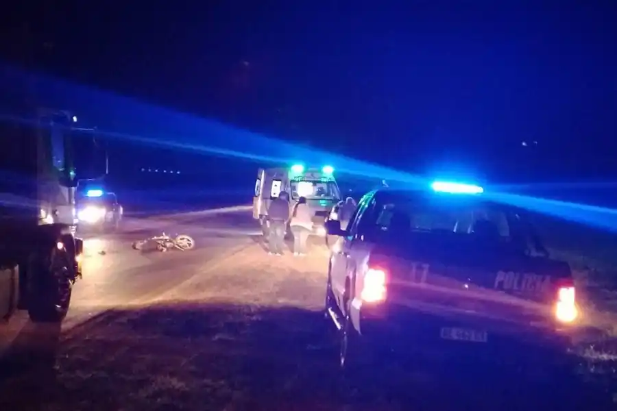 Tras un accidente en la Ruta Nacional 34 un hombre terminó siendo trasladado al Hospital