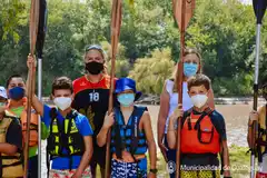 Berisso visitó la Escuela Municipal de Canotaje