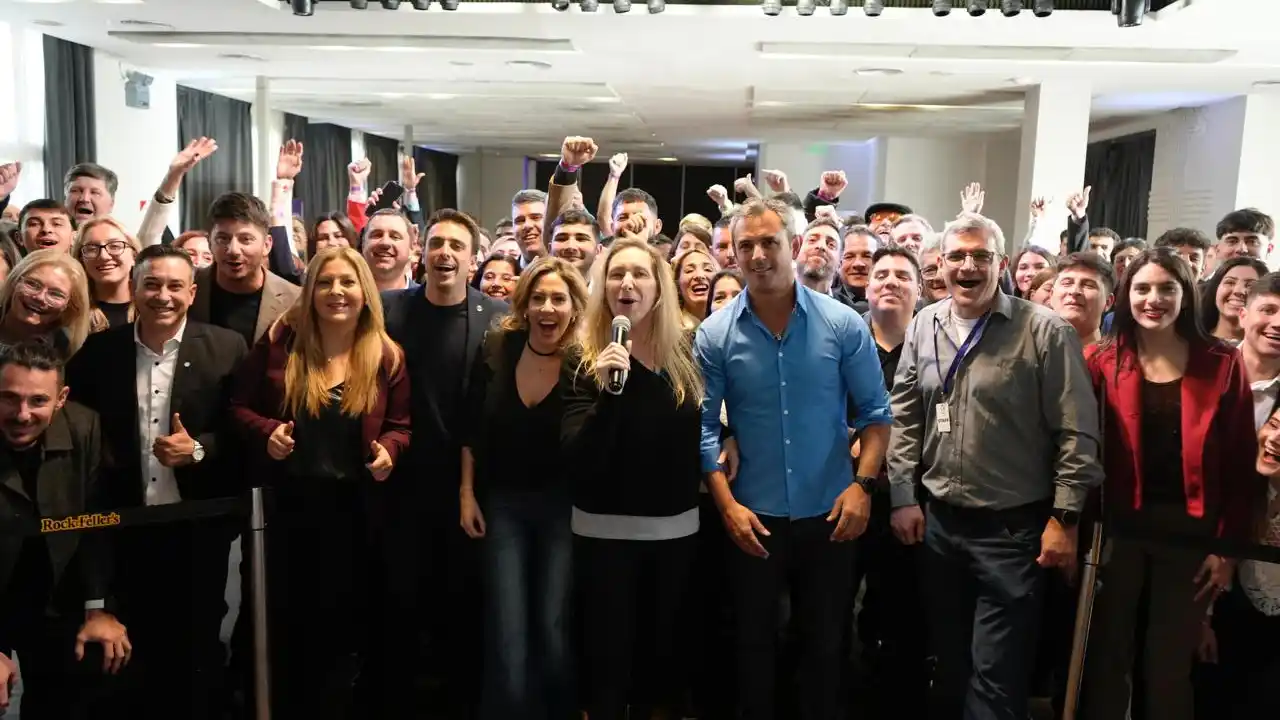 Karina Milei visitó Rosario y respaldó a Juan Pedro Aleart: "El domingo es Libertad o Kirchnerismo".