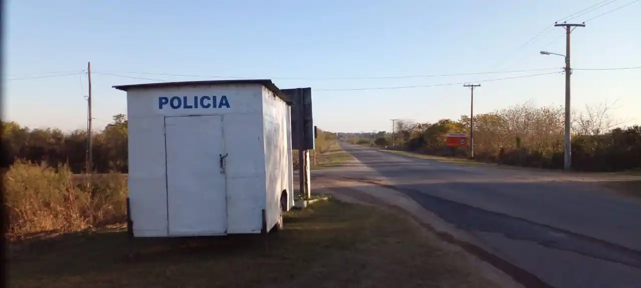 Vuelta de Obligado: reacondicionan una casilla que será utilizada por la policía