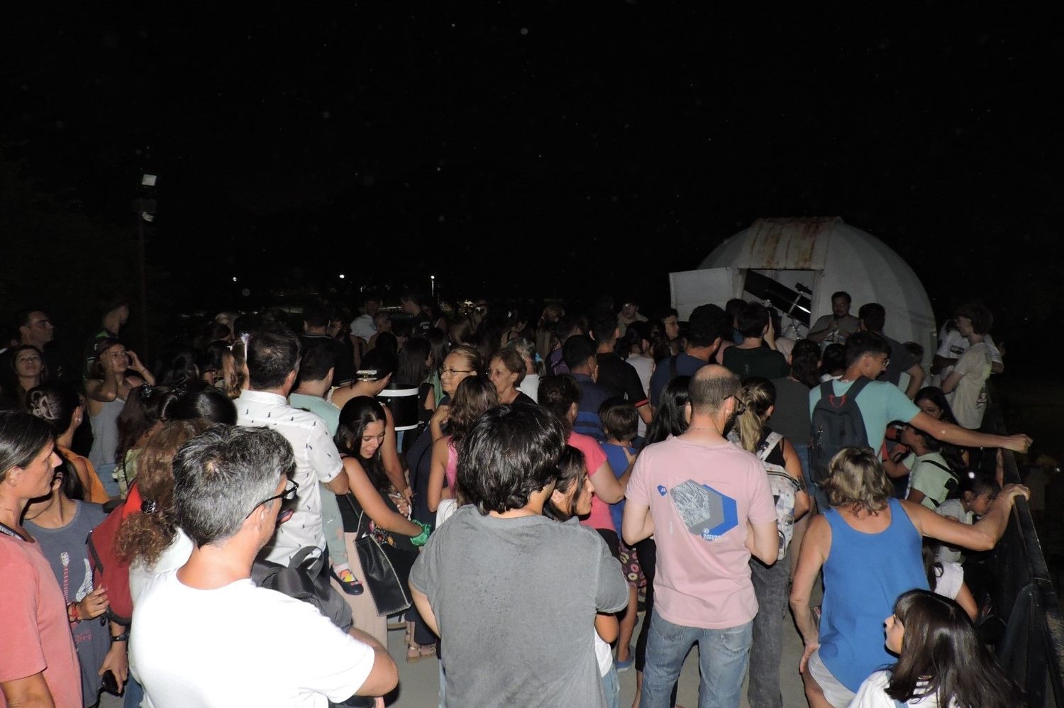 Se alinearon los planetas y el Observatorio fue una fiesta