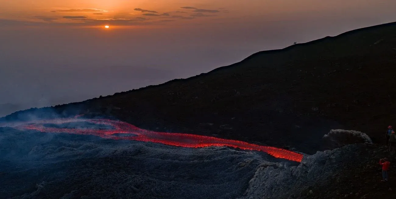 El volcán Etna en erupción. Crédito: Giuseppe Distefano / Marco Restivo