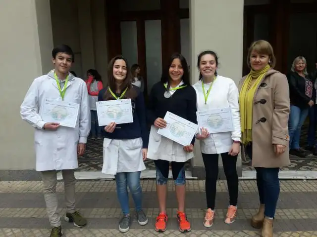 Estudiantes de la Escuela Normal recibieron una mención en las olimpiadas medioambientales
