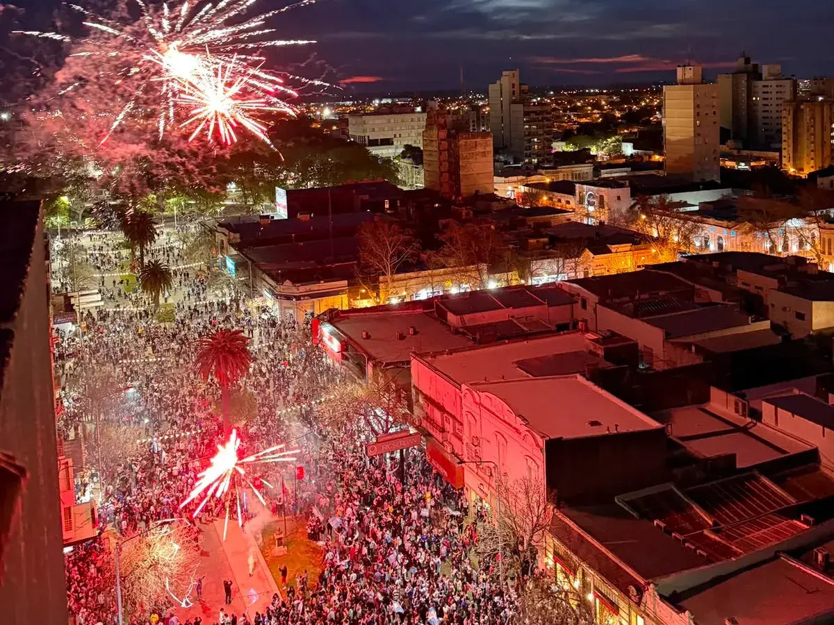 Festejos argentinos en Rafaela: ¿hubo disturbios?