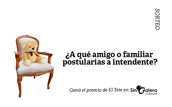 Sorteo: ¿A qué amigo o familiar postularías a intendente?