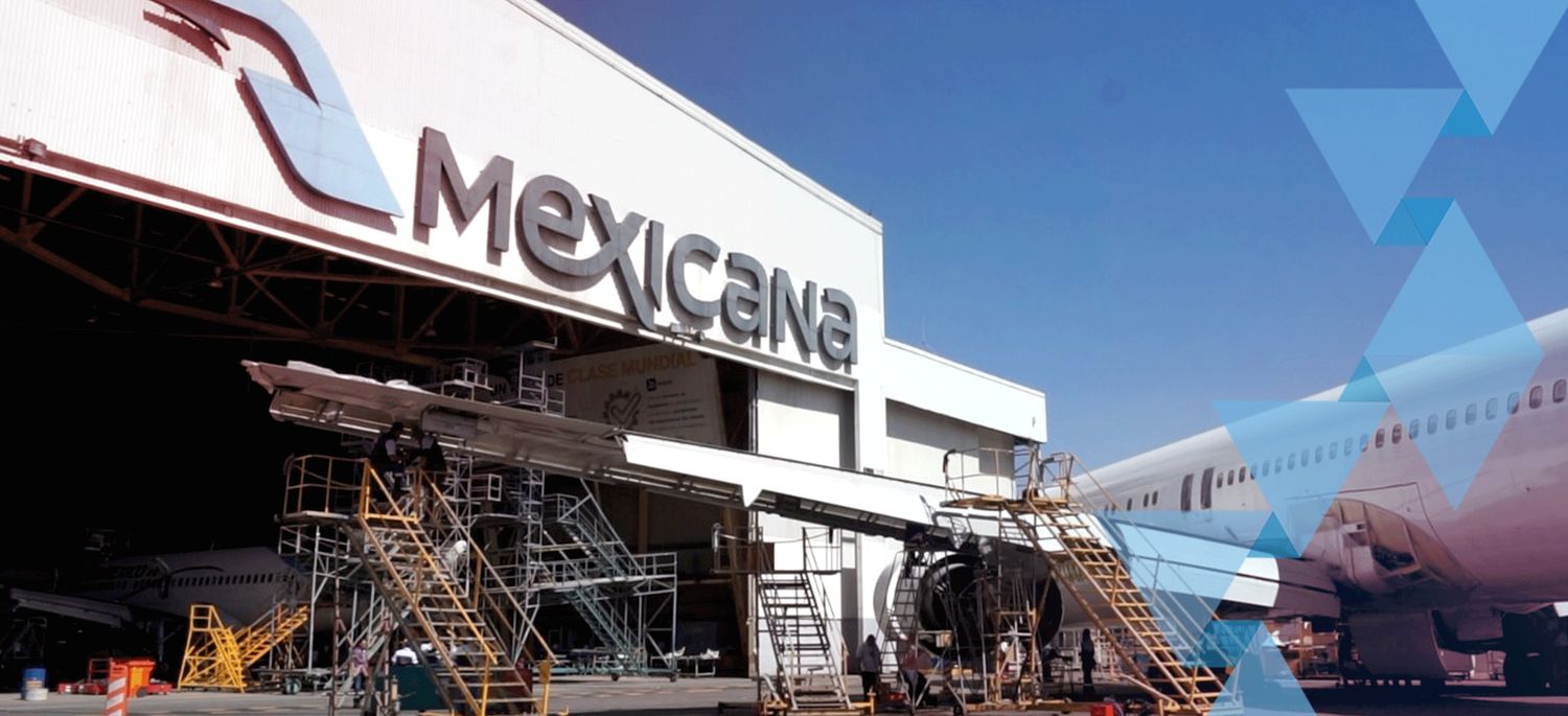 Gobierno de México explora la adquisición del centro de mantenimiento de Mexicana