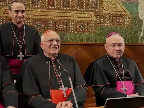 "Vivimos en una situación moralmente inaceptable”: Baltazar Porras alza la voz sobre Venezuela en Roma