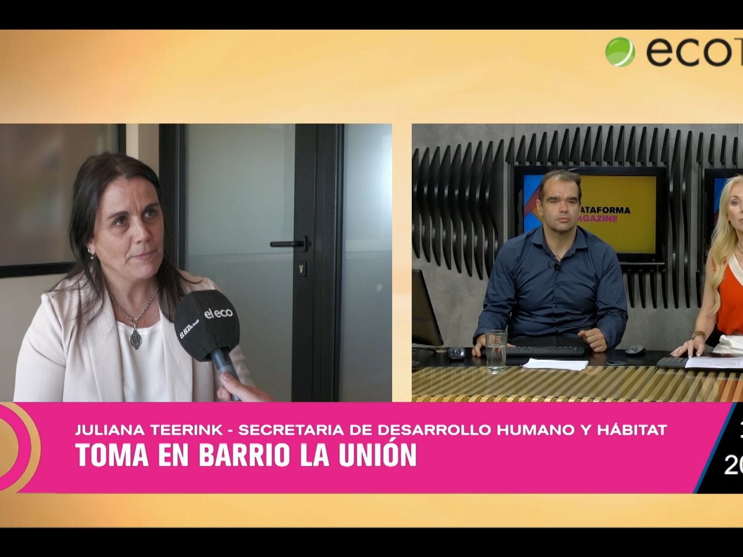 El accionar del Municipio ante el intento de toma de tierras en La Unión
