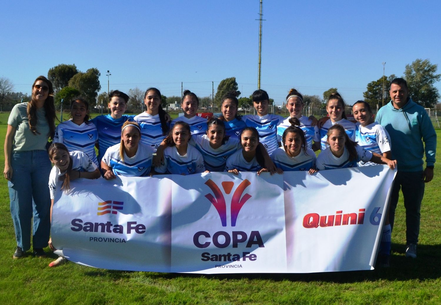 Rivadavia fue contundente y goleó a Argentino en el debut por Copa Santa Fe