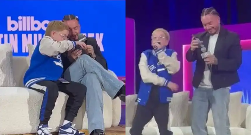 El niño venezolano que cautivó con su talento a J Balvin (Video)