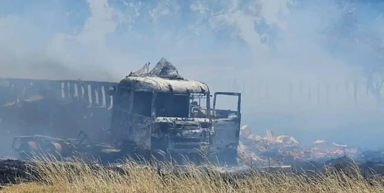 Tragedia en Ruta 7: falleció el conductor que había quedado atrapado en un camión tras el choque múltiple