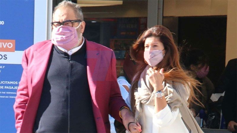 "Enamorada", la novia de Lanata contó intimidades de la relación