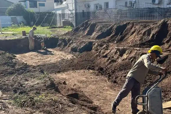 Hospital: Se retomaron las tareas de construcción del nuevo edificio