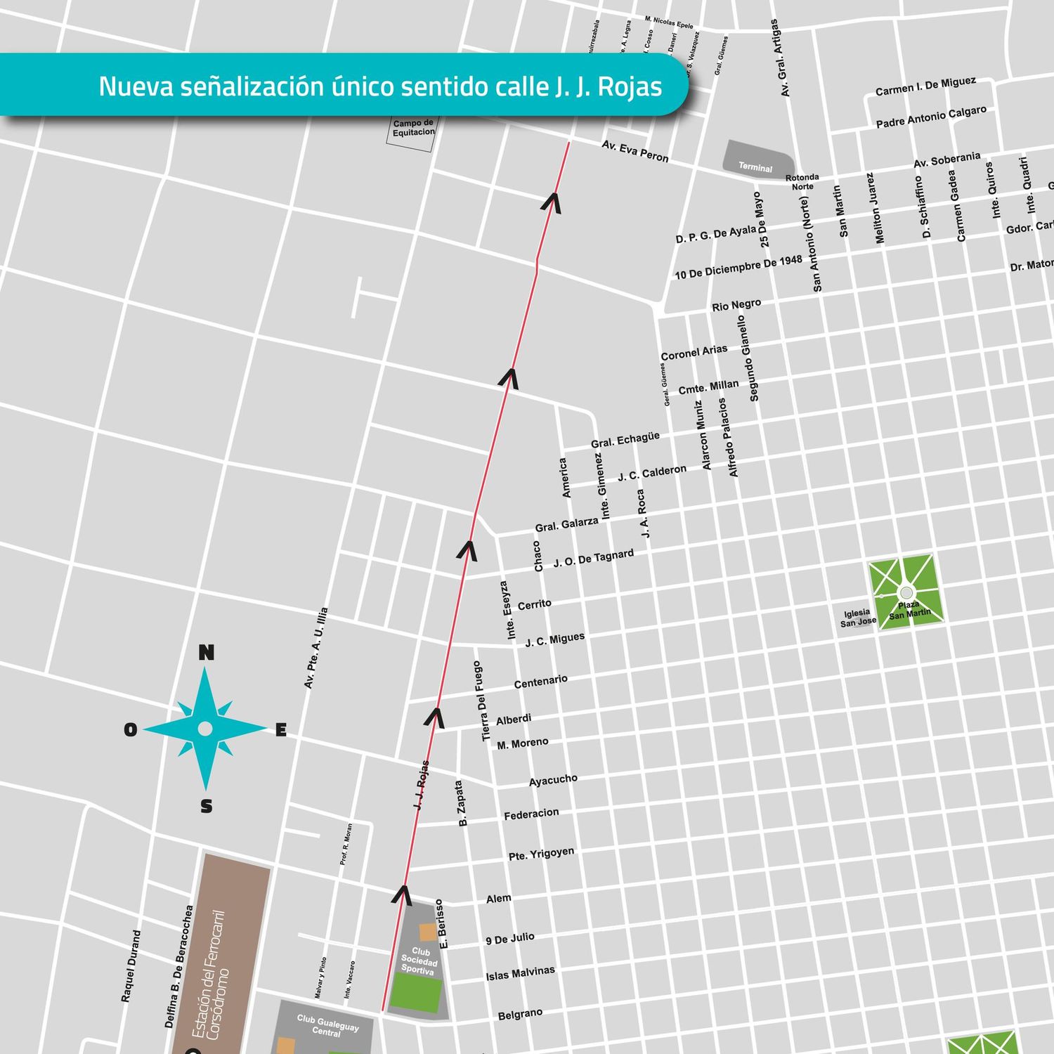 Se ha llevado a cabo la señalización en la Calle J. Rojas