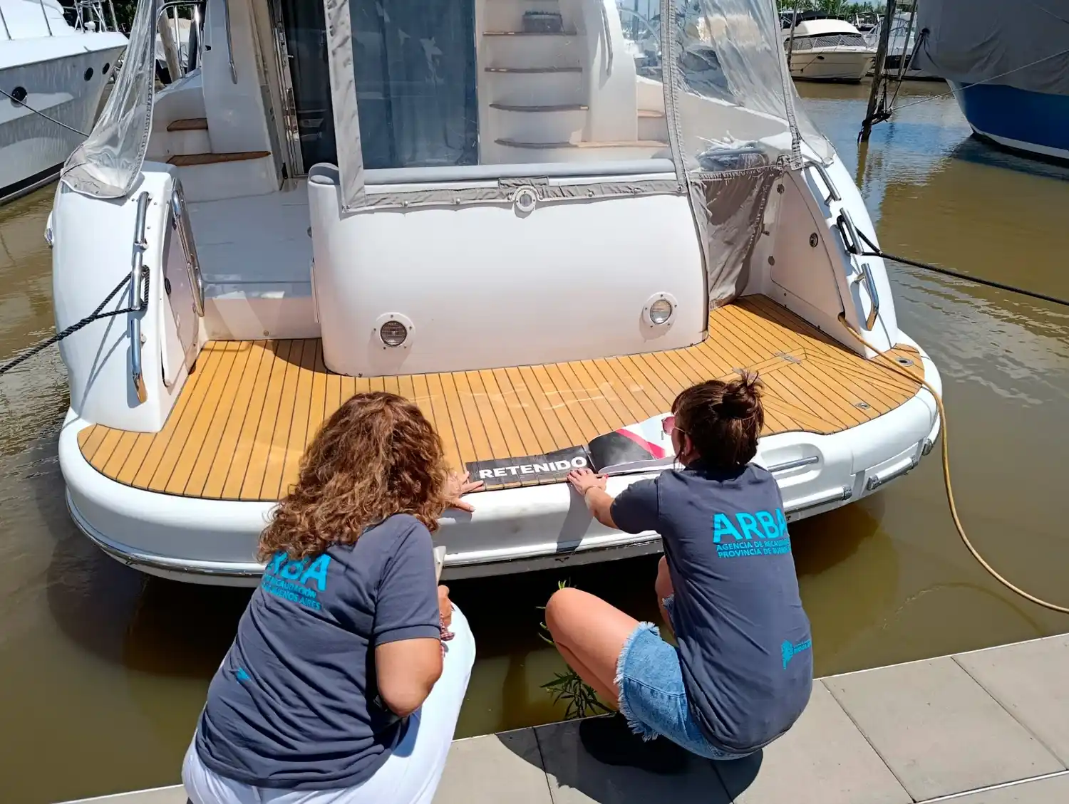 Los propietarios abonaron la totalidad de la deuda para evitar la retención de las embarcaciones.